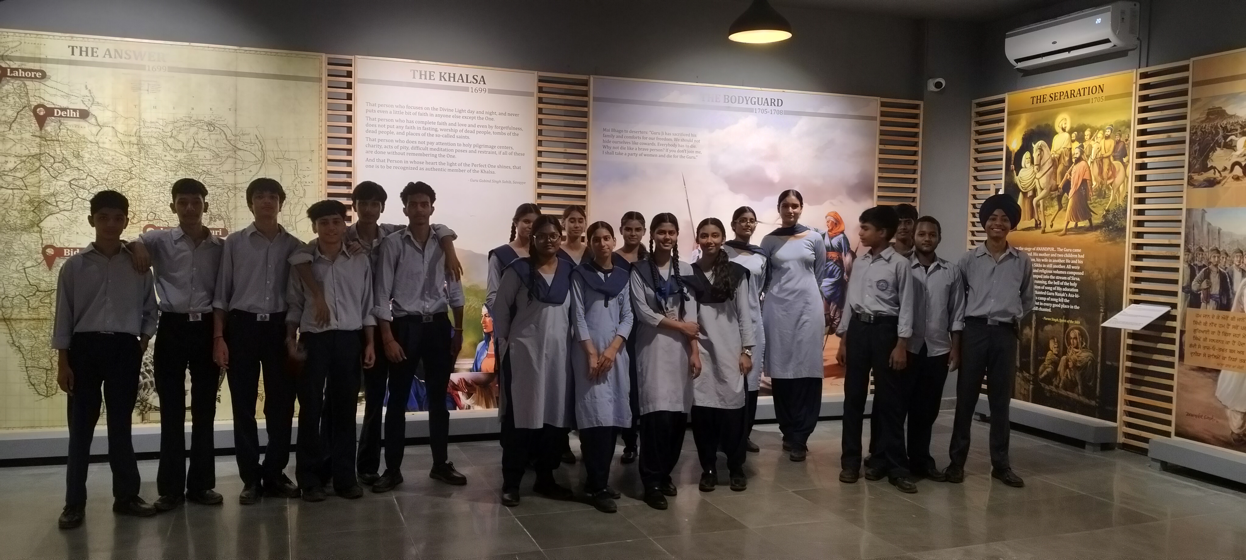 Government Model High School visit